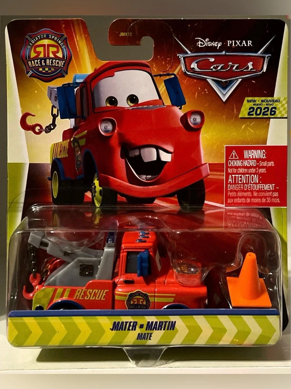Disney Pixar - Cars - Race & Rescue 2026 Mater 1:55 Scale